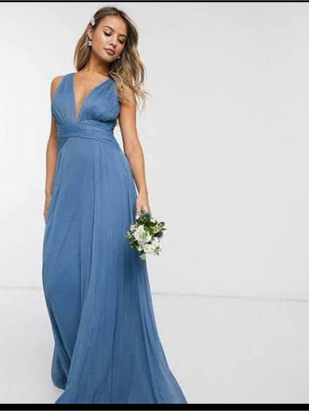 ASOS Wrap Waist Maxi Dress